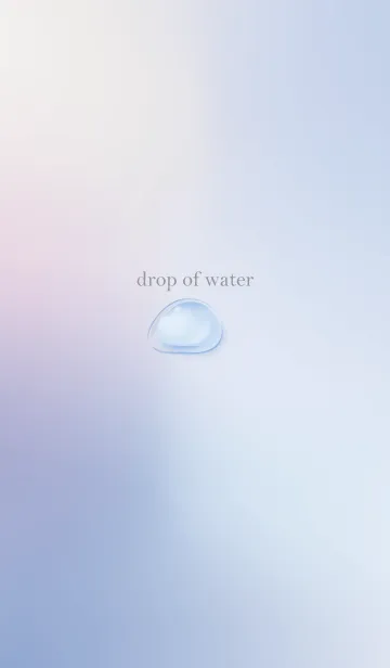 [LINE着せ替え] drop of water..7の画像1