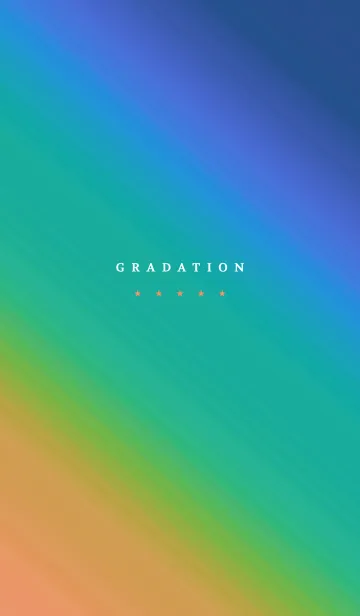 [LINE着せ替え] グラデーション ミニ スター 216の画像1