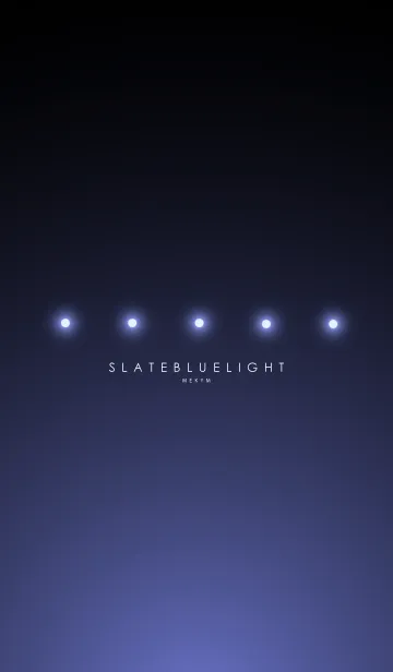 [LINE着せ替え] SLATE BLUE LIGHT. -MEKYM-の画像1