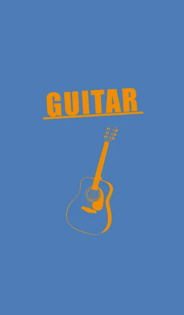 [LINE着せ替え] GUITAR COLOR  ペールサルビアブルーの画像1