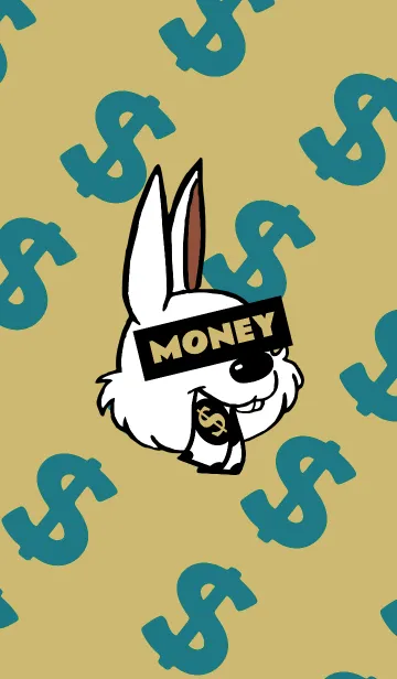 [LINE着せ替え] マネー ラビット 354の画像1