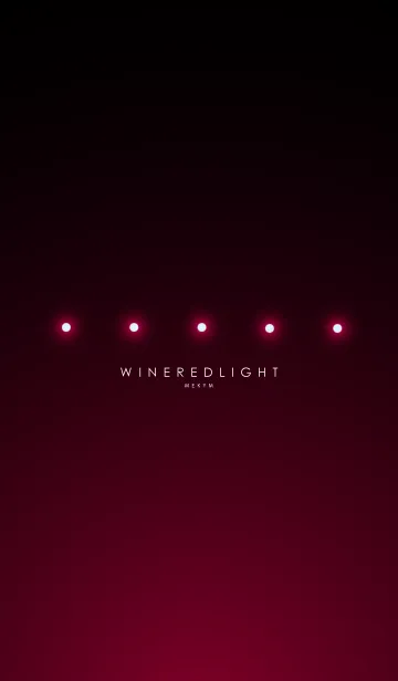 [LINE着せ替え] WINE RED LIGHT. -MEKYM-の画像1