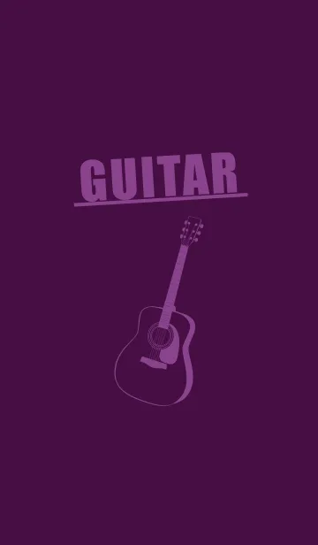 GUITAR COLOR  紫紺の着せ替えメイン画像