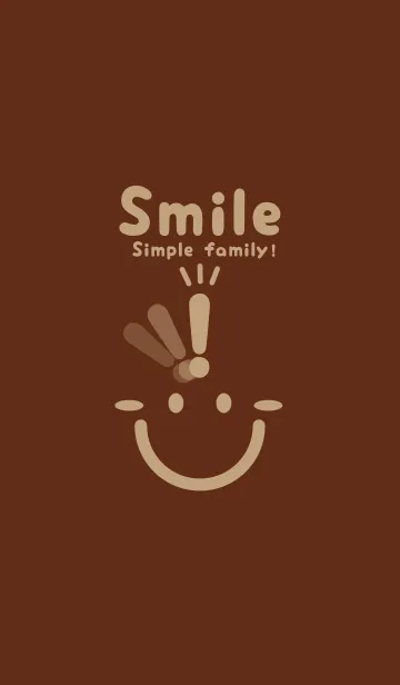 [LINE着せ替え] スマイル＆ヒラメキ セピアの画像1