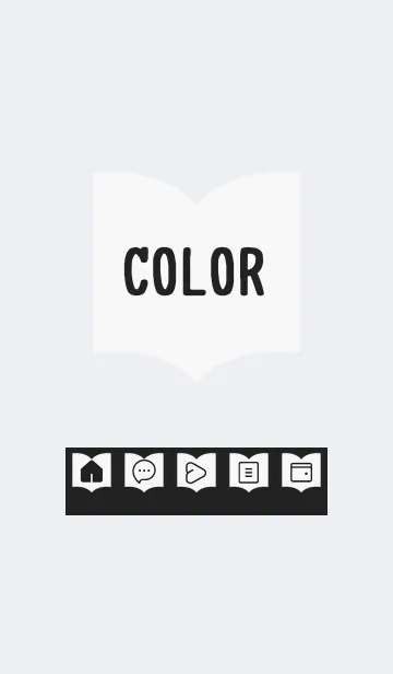 [LINE着せ替え] bw color Q21の画像1