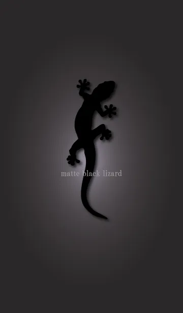 [LINE着せ替え] matte black lizard 2の画像1