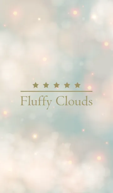 [LINE着せ替え] Fluffy Clouds RETRO.MEKYM 19の画像1