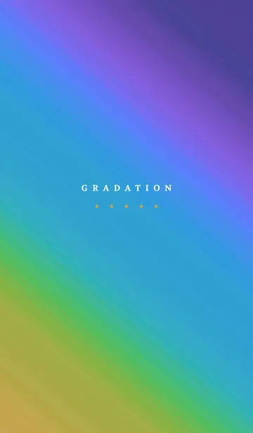 [LINE着せ替え] グラデーション ミニ スター 217の画像1