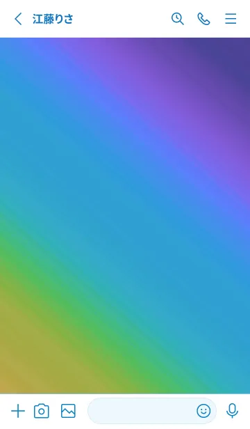 [LINE着せ替え] グラデーション ミニ スター 217の画像2