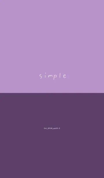 [LINE着せ替え] 0ni_26_パープル5-3の画像1