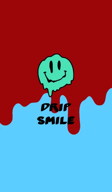 [LINE着せ替え] ドリップ スマイル _074の画像1