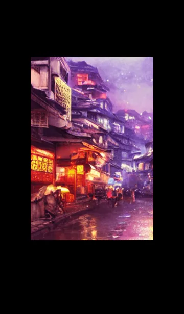 [LINE着せ替え] 和の夜桜#DZ01。の画像1