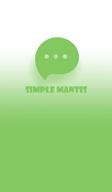 [LINE着せ替え] Mantis & White Theme V.3 (JP)の画像1