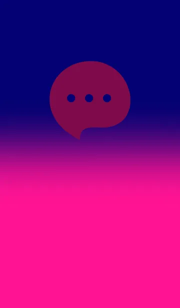 [LINE着せ替え] Deep Blue & Deep Pink V5 (JP)の画像1