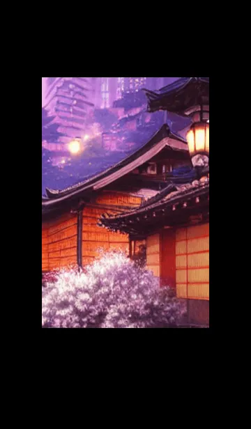 [LINE着せ替え] 和の夜桜#DY39。の画像1