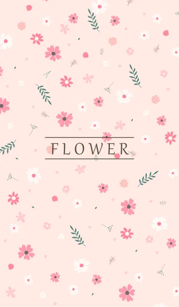 [LINE着せ替え] MANY FLOWERS PINK 94の画像1