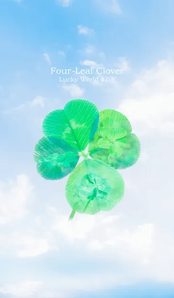 [LINE着せ替え] Four-Leaf Clover Lucky World #1-5の画像1