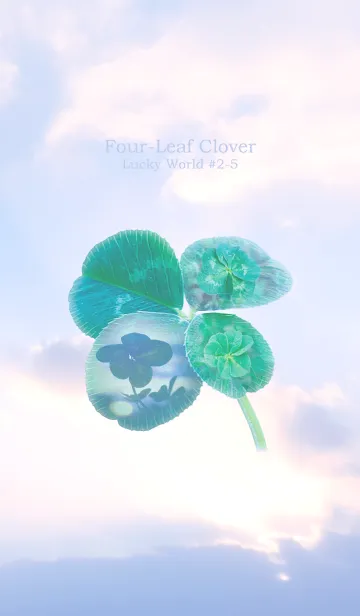 [LINE着せ替え] Four-Leaf Clover Lucky World #2-5の画像1