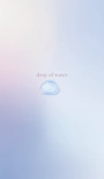 [LINE着せ替え] drop of water..11の画像1