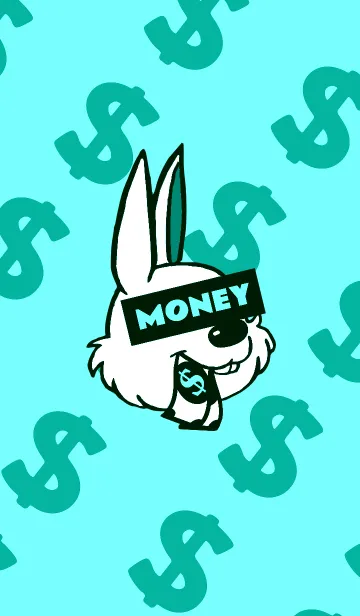 [LINE着せ替え] マネー ラビット 355の画像1