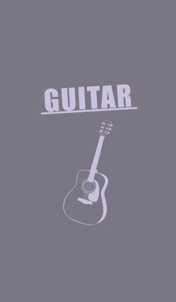 [LINE着せ替え] GUITAR COLOR  ライラックヘイズィの画像1