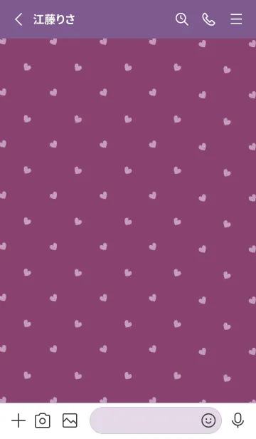 [LINE着せ替え] ミニ ハート _0135の画像2