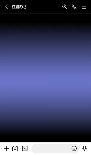 [LINE着せ替え] SLATE BLUE ICON THEME -MEKYM-の画像2