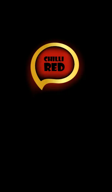 [LINE着せ替え] Chilli Red Gold Black Theme (JP)の画像1