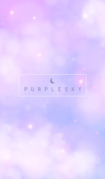 [LINE着せ替え] Cloud-Purple Sky 3の画像1