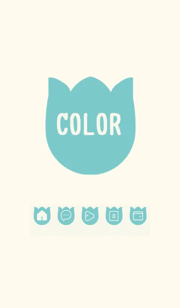 [LINE着せ替え] beige color R24の画像1