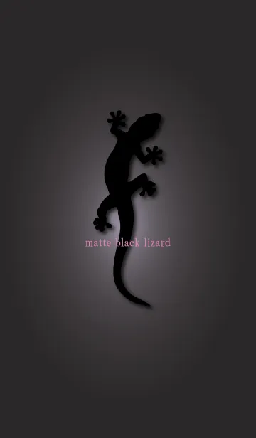 [LINE着せ替え] matte black lizard 5の画像1