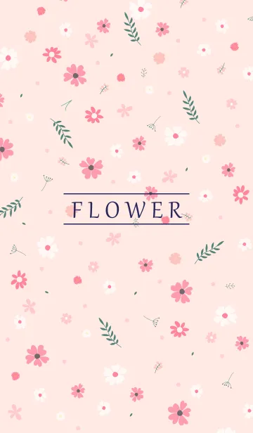 [LINE着せ替え] MANY FLOWERS PINK 95の画像1