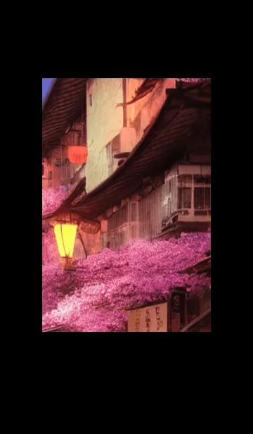 [LINE着せ替え] 和の夜桜#DaA05。の画像1