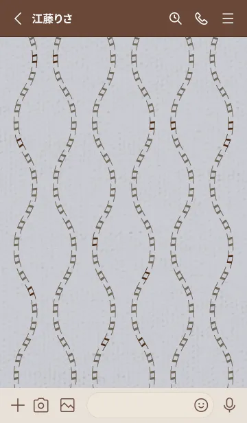 [LINE着せ替え] 和音 立涌とナチュラル 静けさ03版の画像2