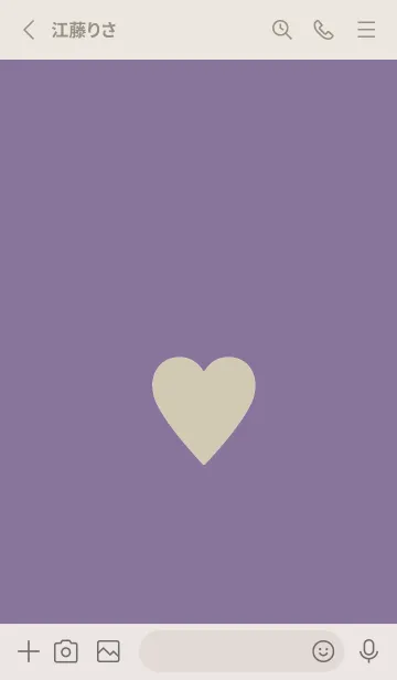 [LINE着せ替え] シンプル ハート _238の画像2