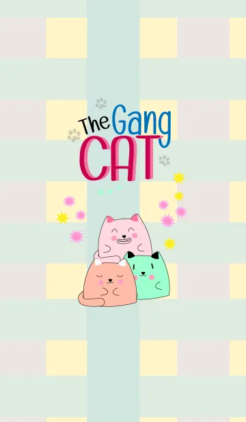 [LINE着せ替え] Cat and The gangの画像1