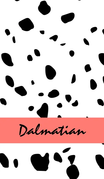 [LINE着せ替え] Dalmatian -Lightorange-の画像1