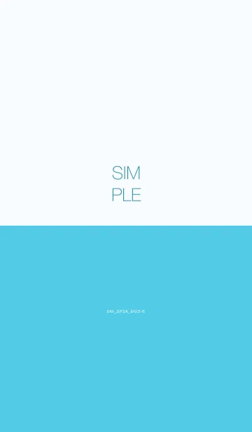 [LINE着せ替え] 0Ni_24_ブルー3-6の画像1