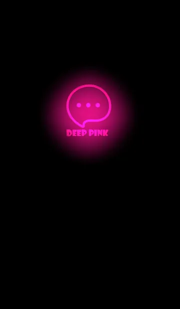 [LINE着せ替え] Deep Pink Neon Theme V4 (JP)の画像1