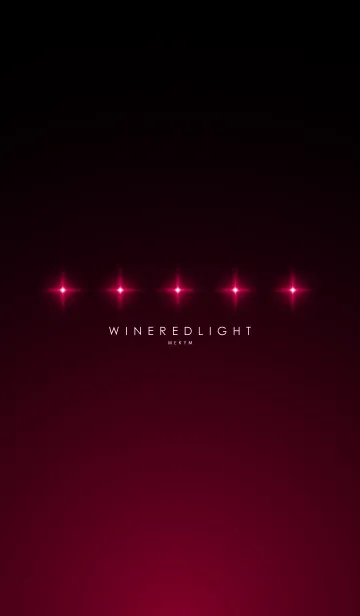 [LINE着せ替え] WINE RED STARLIGHTの画像1