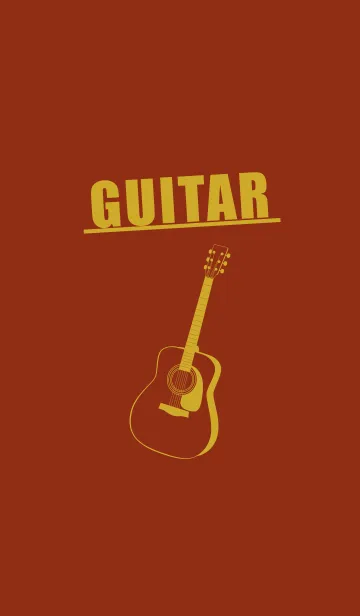 GUITAR COLOR  弁柄色の着せ替えメイン画像