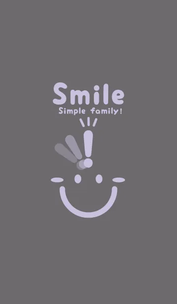 [LINE着せ替え] スマイル＆ヒラメキ 鳩羽紫の画像1