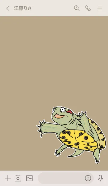 [LINE着せ替え] Desert Turtle_coffeeの画像2