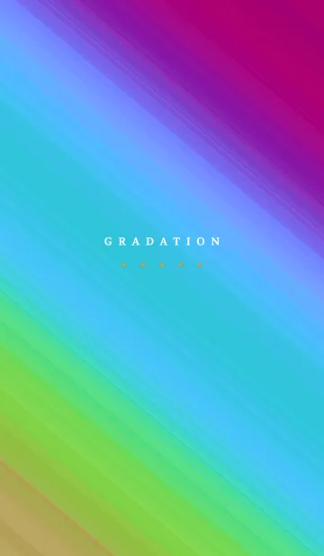 [LINE着せ替え] グラデーション ミニ スター 219の画像1