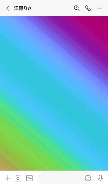 [LINE着せ替え] グラデーション ミニ スター 219の画像2