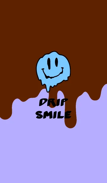 [LINE着せ替え] ドリップ スマイル _076の画像1