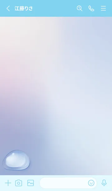 [LINE着せ替え] drop of water..15の画像2