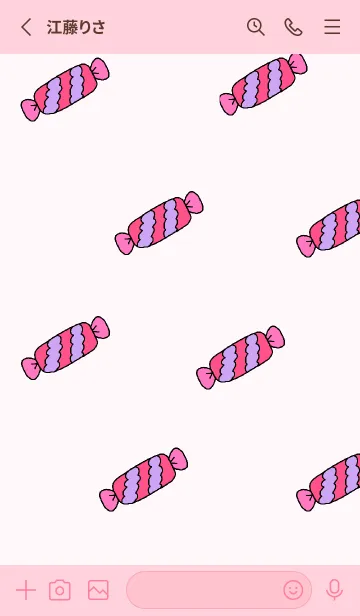 [LINE着せ替え] Sweets, I like themの画像2