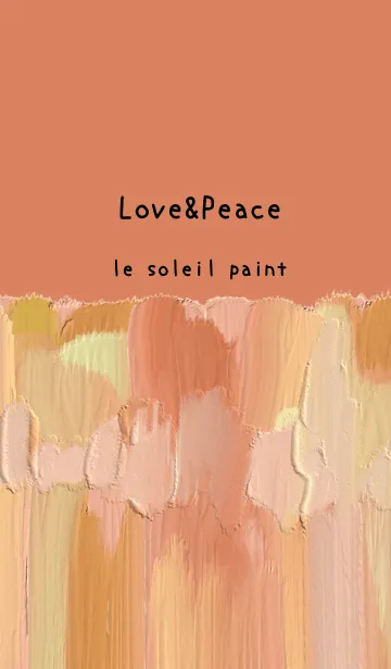 [LINE着せ替え] 油絵アート【le soleil paint 428】の画像1