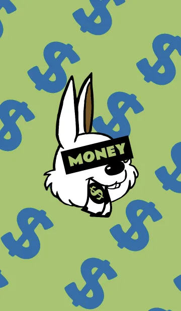 [LINE着せ替え] マネー ラビット 357の画像1